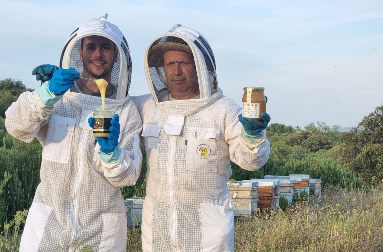 familia de apicultores